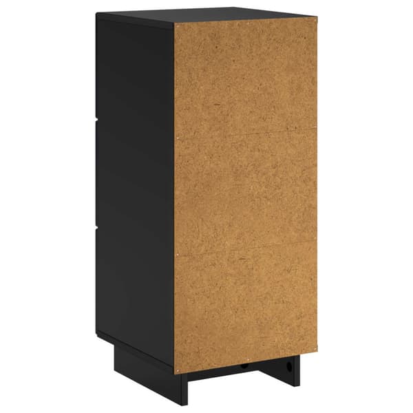 Sideboard Svart 33,5 x 34,5 x 75 cm Konstruerat trä
