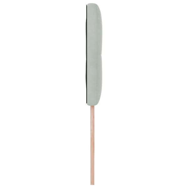Huvudgavel Ljusgrå 100 cm Sammet
