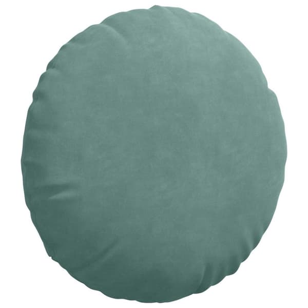 Sittkuddar 2 pcs Havgrön Ø 40 x 13 cm Sammet