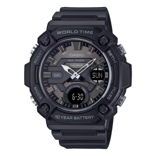 CASIO AEQ-120W-1B - Quartz Klocka Herr (53,3MM)