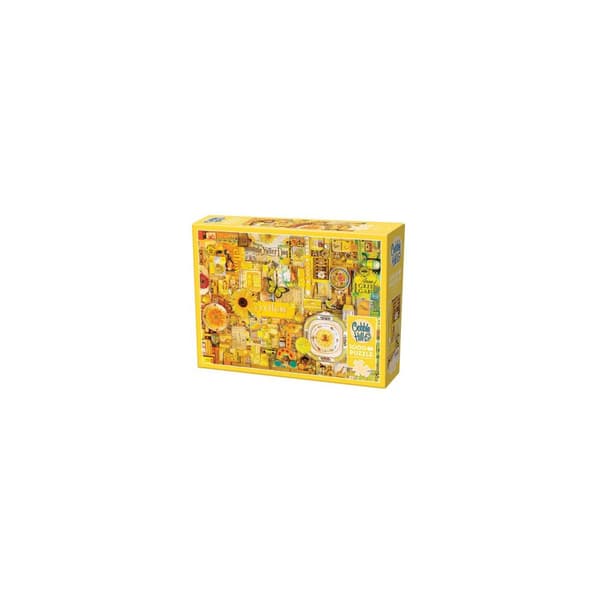 Yellow, Pussel, 1000 bitar, Cobble Hill