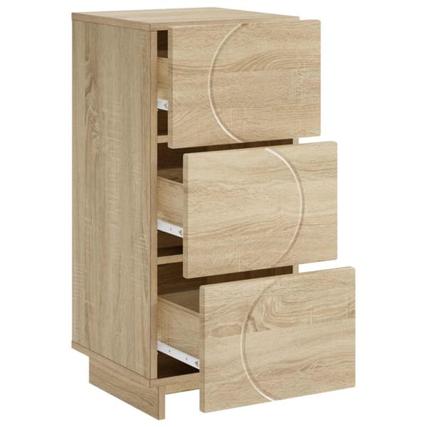 Sideboard Sonoma-ek 33,5 x 34,5 x 75 cm Konstruerat trä