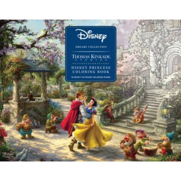 Disney Dreams Collection Thomas Kinkade Studios Disney Princess Coloring Poster (häftad, eng)