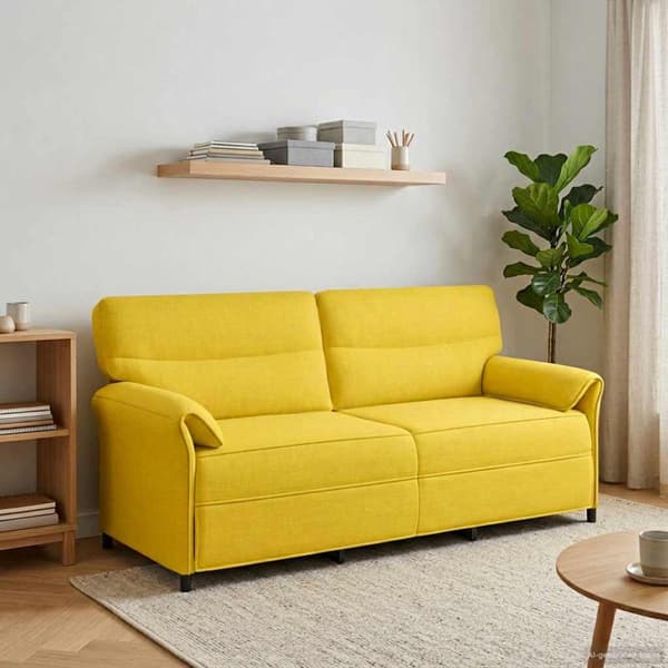 Soffa 100% polyester metallram MDF, Plywood