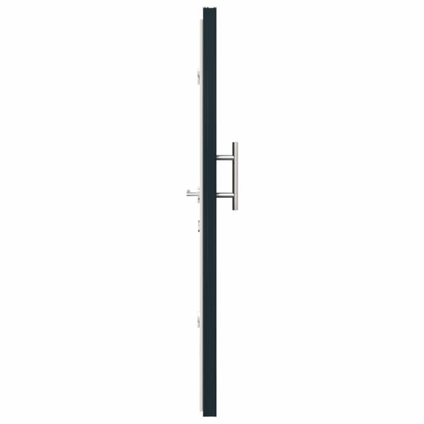Framdörr Antracit 108 x 208 cm PVC