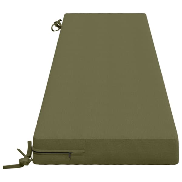 Bänk kudde SOEST 100% Polyester Olivgrön 180 x 40 x 8 cm