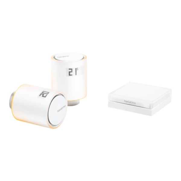 Netatmo Smart Radiator Valves - Starter Pack - vattenventil - 802.11b/g/n