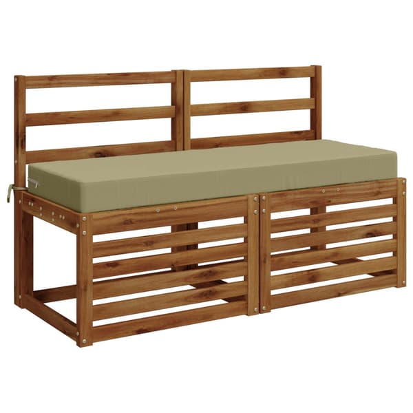 Sittkudde SOEST 100% Polyester Ljusgrön 120 x 40 x 10 cm