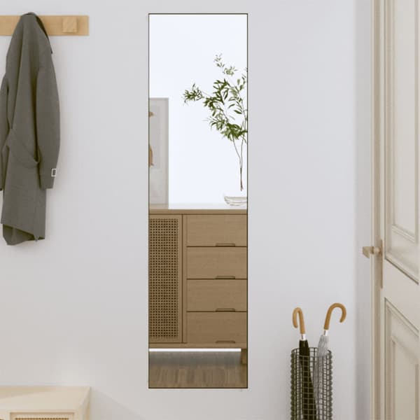 Väggspegel 30x100 cm glas rektangulär