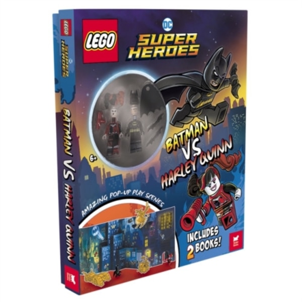 LEGO® DC Super Heroes™: Batman vs. Harley Quinn (with Batman™ and Harley Quinn™ minifigures, pop-up play scenes and 2 books) (inbunden, eng)