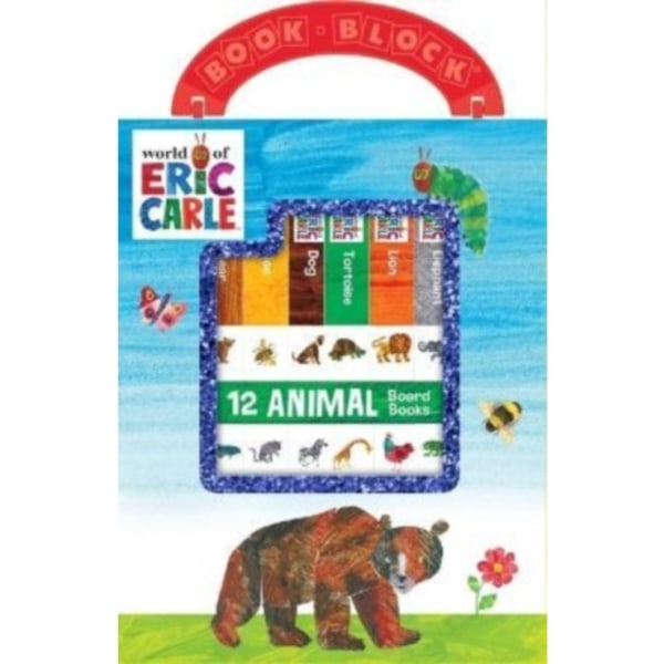 World Of Eric carle Animals My First Library (inbunden, eng)
