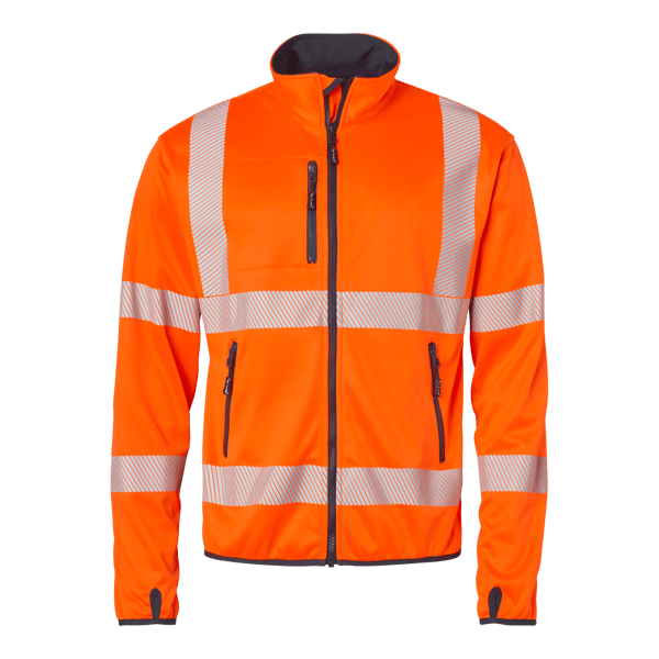 7721 Softshell Hi-Vis Fluorescent orange/navy Unisex