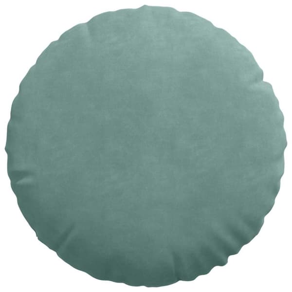 Sittkuddar 2 pcs Havgrön Ø 40 x 13 cm Sammet