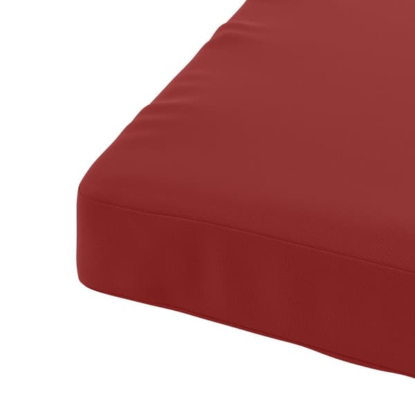 4-delade Sittdynor VUGHT 4 st 100% Polyester Vinröd