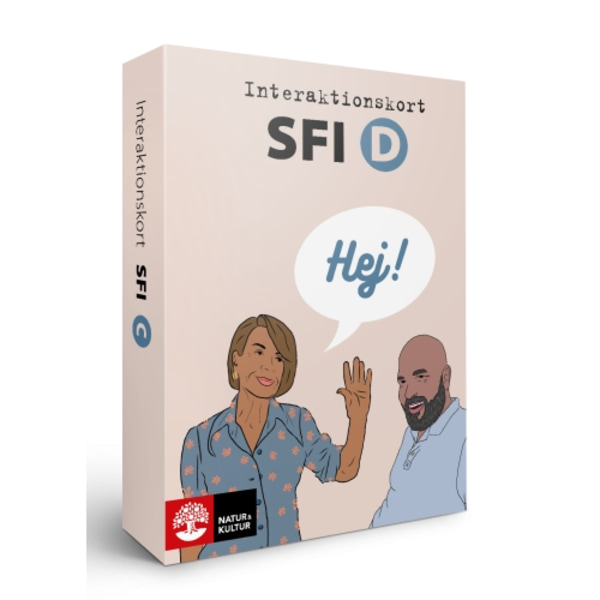 Interaktionskort för SFI D (bok)