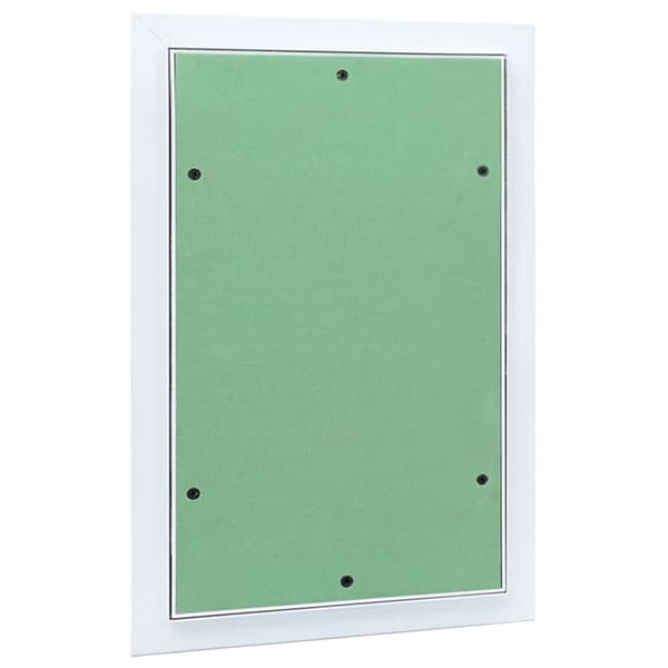 Åtkomstpanel Grön och Silver 35 x 45 cm Aluminium och gips