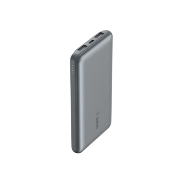 Belkin BoostCharge strömförsörjningsbank - 2 x USB, 24 pin USB-C - 15 Watt