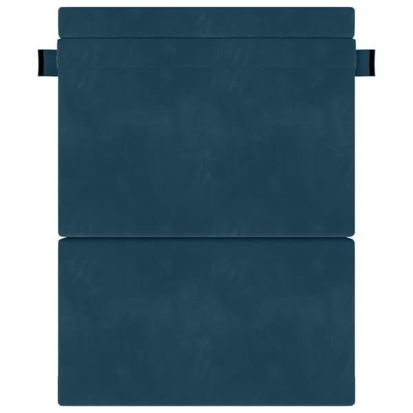 Fällbar Soffbedmadras Blå 152 x 86,5 x 60 cm Tyg