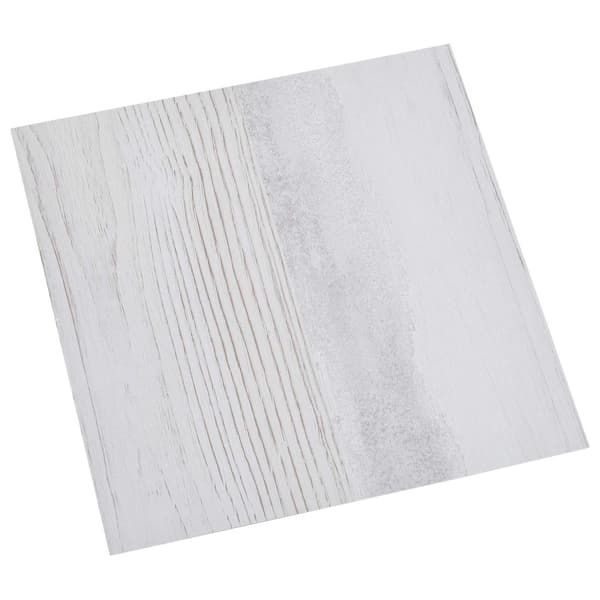 Golvplankor 55 pcs Ljusgrå 5,11 m² PVC