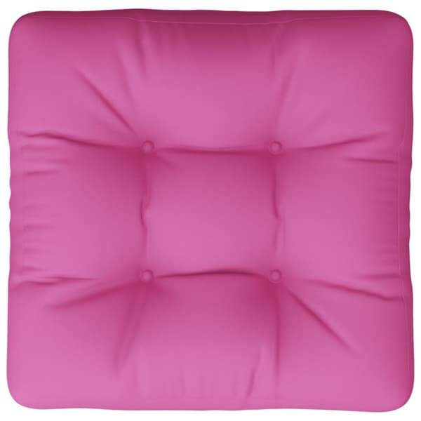 Palldyna rosa 60x60x12 tyg