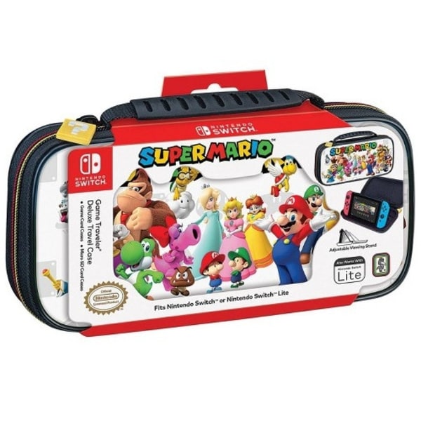 Nintendo Switch Game Traveler Deluxe Travel Case - Super Mario Team
