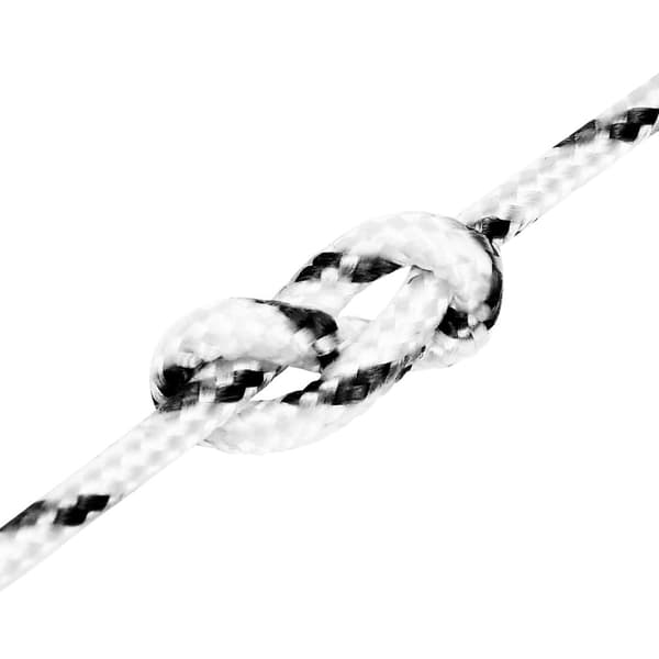 Mångsidigt bruksrep 5 mm 250 m Vit Polyester