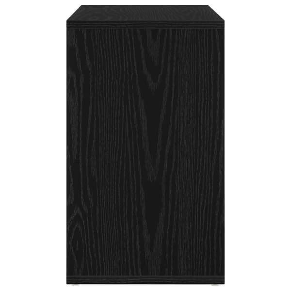 Nestingbord 3 pcs Svart Ek Konstruerat trä
