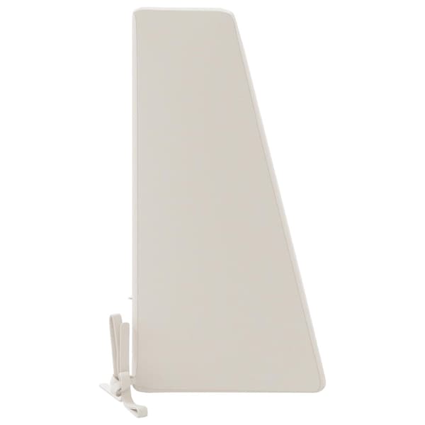 Ryggkudde SOEST 100% Polyester Vit 60 x 20 x 40 cm