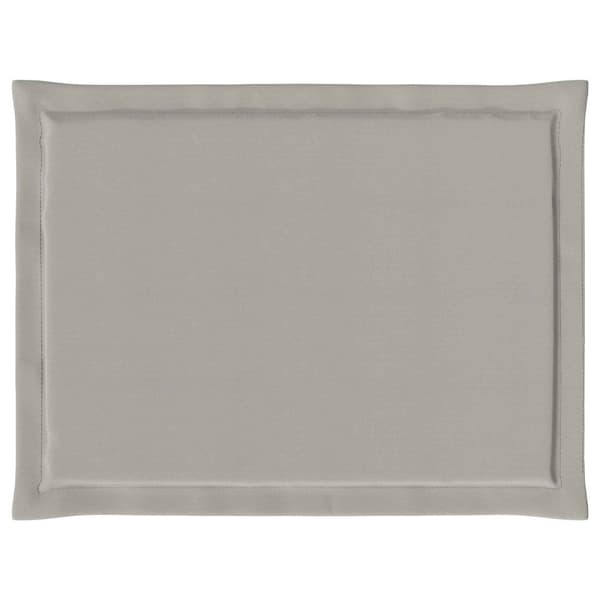 Sittkuddar 2 pcs Ljusgrå 47 x 36 x 2 cm Polyester