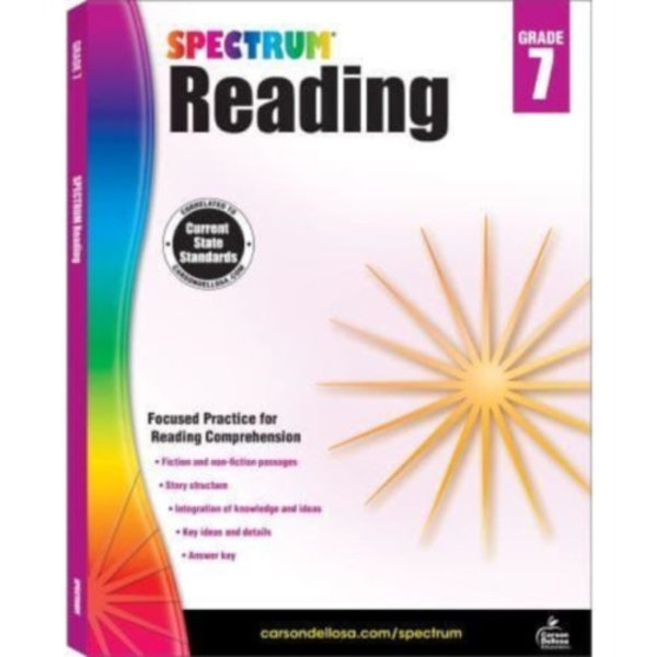 Spectrum Reading Workbook Grade 7 (häftad, eng)