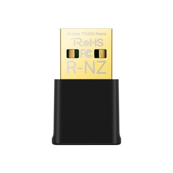 TP-Link Archer TX20U Nano V1 - nätverksadapter - USB 2.0 Svart
