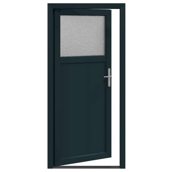 Sidentré Dörr Antracit 88 x 198 cm PVC