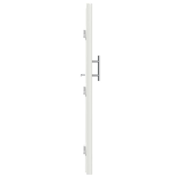 Framdörr Antracit 98 x 200 cm PVC