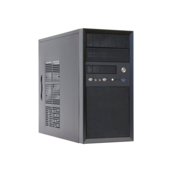 Chieftec Mesh Series CT-01B - tower - micro ATX Svart