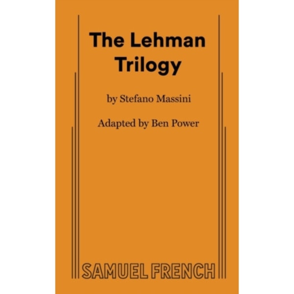 The Lehman Trilogy (häftad, eng)