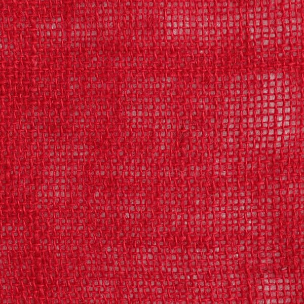 Juterrulle 100 x 500 cm Röd