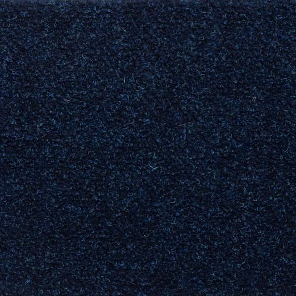 Trappmattor självhäftande 30 st 65x21x4 cm marinblå rektangulär kant