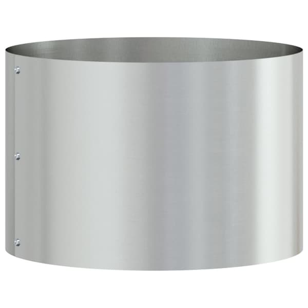 Krukring Silver 30 x 30 x 20 cm Galvaniserat Stål