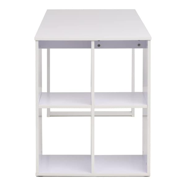 Skrivbord 120x60x75 cm vit