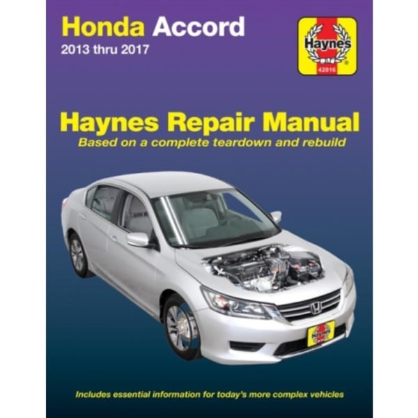 Honda Accord 2013-17 (häftad, eng)
