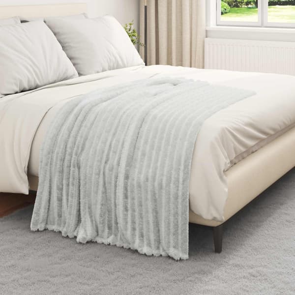 Kastfilt Grå 150 x 130 cm Fleece