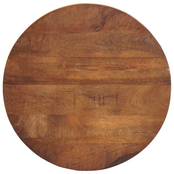 Nesting Kaffe Bord 2 pcs Honung brun Massivt Mangoträ och stål