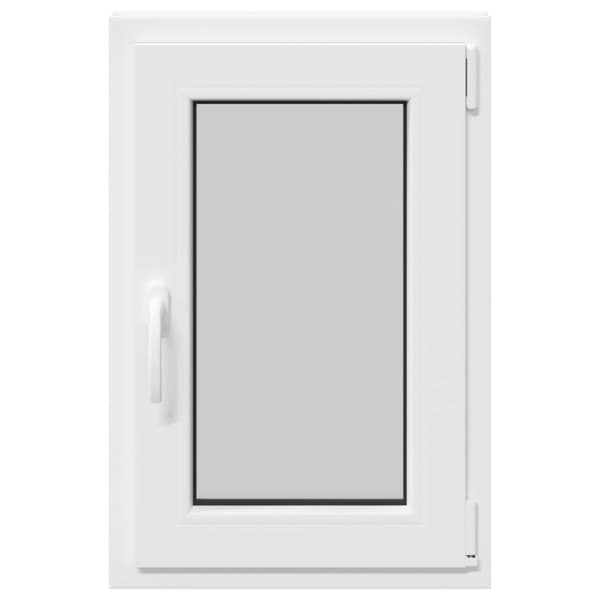 Källarfönster RISOR Vit 50 x 75 cm PVC och glas