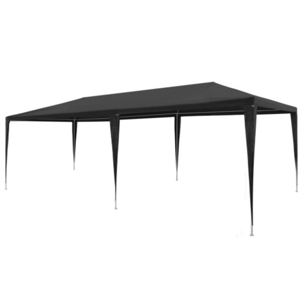 Partytält PE 3x6 m antracit