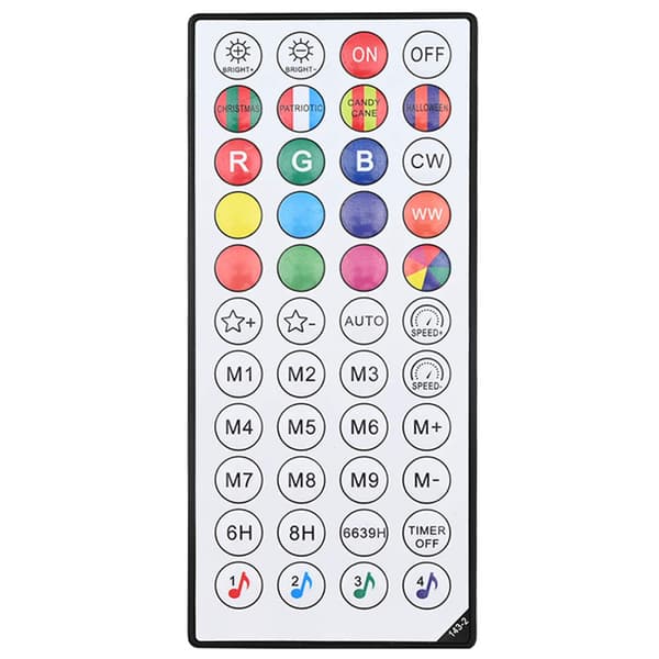 Julspira med belysning 2 st 320 LED-lampor RGB