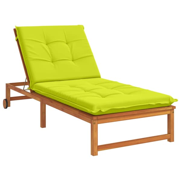 Solstol Kudde GEMERT 100% Polyester Klart grön. 190 x 80 x 9 cm