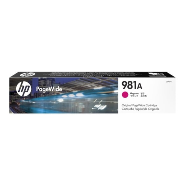 HP 981A - magenta - original - PageWide - bläckpatron