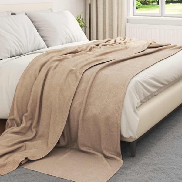 Filtar 24 pcs Kamel 240 x 220 cm Fleece