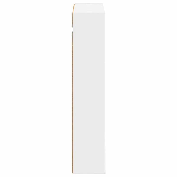 Badrumsväggskåp Vit 40 x 10 x 50 cm Konstruerat trä