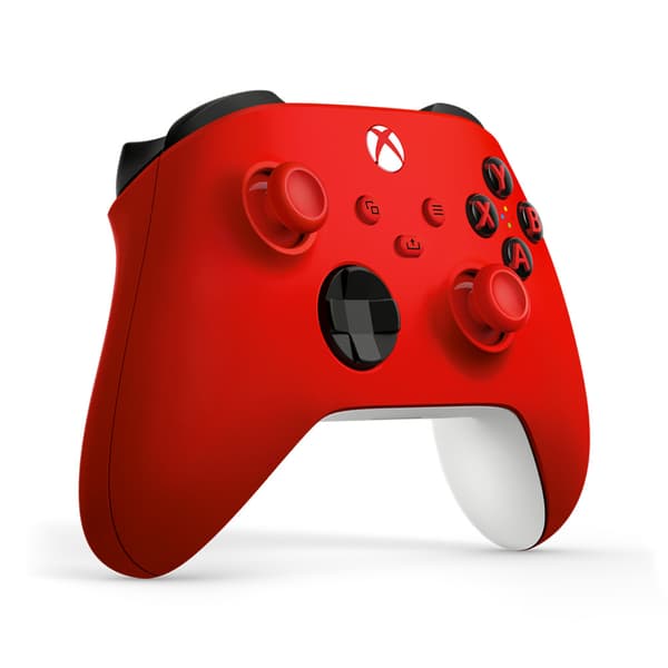Microsoft Pulse Red Röd Bluetooth/USB Spelplatta Analog / Digital Xbox, Xbox One, Xbox Series S, Xbox Series X